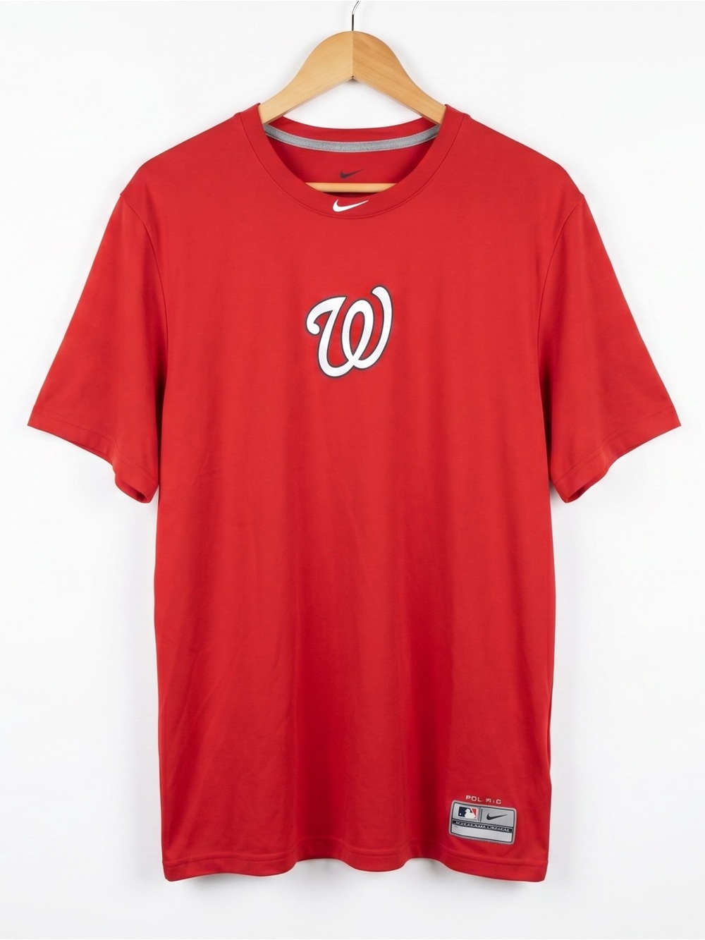 Nike Dri-FIT MLB Washington Nationals Short-Sleeve Performance Tee T Shirt
